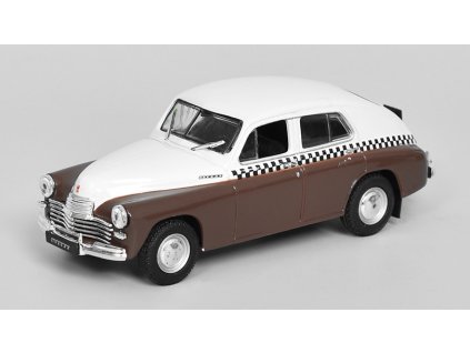 GAZ M20 Pobeda Taxi 1:43 - Auto ve službě časopis s modelem BAZAROVÉ ZBOŽÍ  GAZ (Volga) M20 Pobeda Taxi - kovový model auta