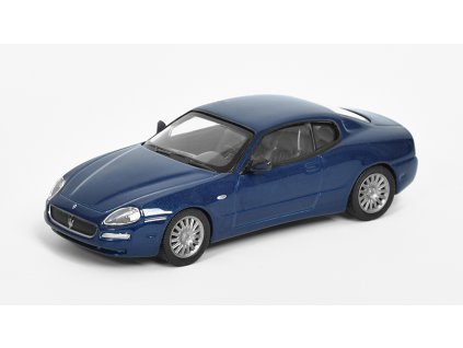 Maserati Coupe 1:43 - Superauta časopis s modelem  Maserati Coupe 4200 Cambiocorsa 2002 - kovový model auta z časopisu Superkary - Superauta