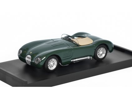 Jaguar C type Stradale Spider 1953 1:43 - Brumm   Jaguar C-type Stradale Spider 1953 - kovový model auta