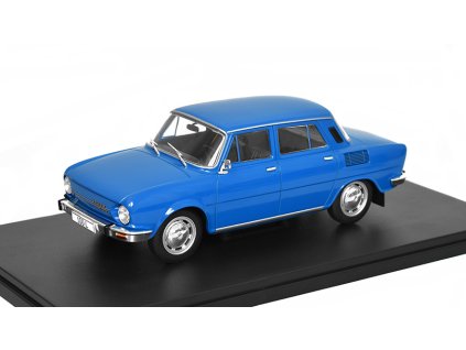 Škoda 100L 1974 1:24 - WhiteBox  Škoda 100 L - kovový model