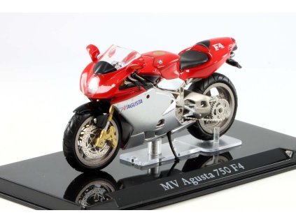 MV Agusta 750 F4 1:24 - Atlas časopis s modelem  Agusta 750 - kovový model