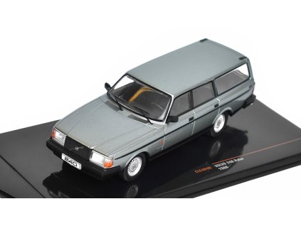 Volvo 240 Polar 1988 1:43 - IXO Models  Volvo 240 Polar 1988 - kovový model auta