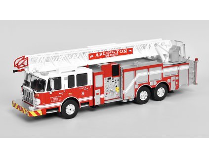 Smeal 105 Arlington Fire Rescue - Aerial ladder 1:43 - IXO Models  Smeal 105 Arlington Fire Rescue - Hasiči - kovový model auta