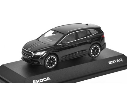 Škoda Enyaq iV černá 1:43  Škoda Enyaq IV - kovový model