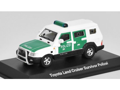 Toyota Land Cruiser Survivor Polizei 1:87 - BoS-Models  Toyota Land Cruiser Survivor Police - model auta