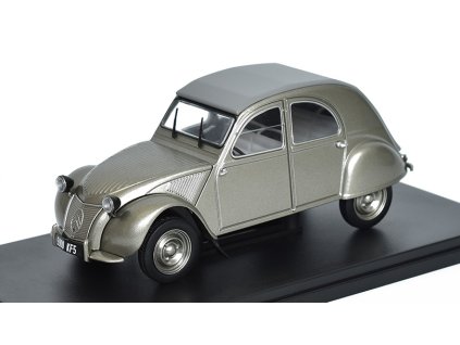 Citroen 2 CV A 1948 1:24 - Hachette časopis s modelem  Citroen 2CV A 1948 - kovový model