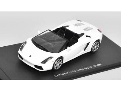 Lamborghini Gallardo Spyder 2005 1:43 - časopis s modelem  Lamborghini Gallardo Spyder 2005 - kovový model auta