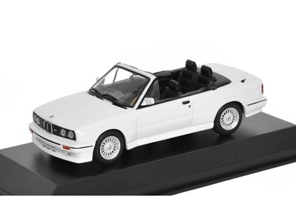 BMW M3 Cabriolet 1988 1:43 - MAXICHAMPS  BMW 3-series M3 Cabriolet (E30) 1988 - kovový model auta