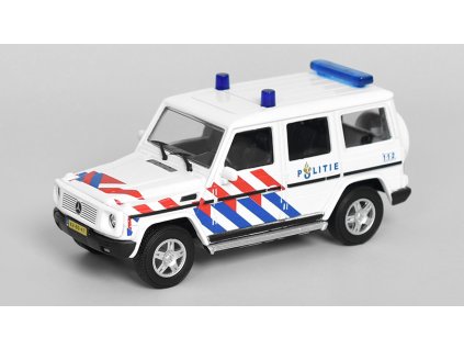 Mercedes Benz G-Class - Civilian Police The Netherlands 2015 1:43 - Cararama  Mercedes-Benz G-Class 2015 - Policie Nizozemí - kovový model auta
