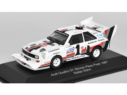 Audi Quattro S1 #1 Winner Pikes Peak 1987 W.Rohrl - 1:43 CMR  Audi Quattro - kovový model