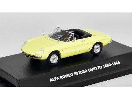 Alfa Romeo Spider Duetto 1600-1966 1:43 - Maxi Car  Alfa Romeo Spider Duetto 1600-1966 - model auta