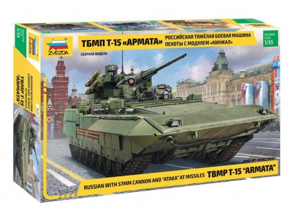 TBMP T-15 Armata 1:35 Zvezda - stavebnice  Tank T-15 Armata - modelKIT