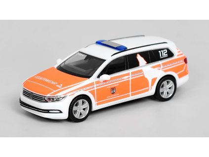 Volkswagen Passat Feuerwehr Wolfsburg 1:87 - Herpa  VW Touareg Hasičská služba Wolfsburg - sběratelský model 1/87