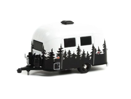 Caravan Airstream 16 Bambi 1961 1:64 - GreenLight  Caravan Trailer přives Airstream16 Bambi - 1/64