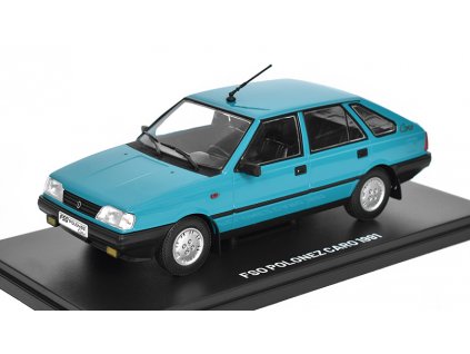 FSO Polonez Caro 1991 1:24 - Hachette časopis Samochody PRL #60 s modelem  FSO Polonez Caro 1991 - kovový model auta