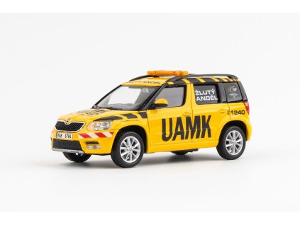 Škoda Yeti FL 2013 ÚAMK 1:43 - Abrex  Škoda Yeti FL 2013 ÚAMK - kovový model auta