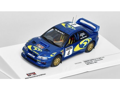 Subaru Impreza S5 WRC #4 Winner RAC Rally 1997 1:43 - IXO Models  Subaru Impreza - kovový model