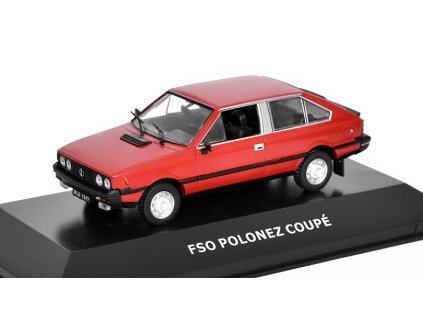 FSO Polonez Coupe 1:43 - DeAgostini Legendy FSO časopis s modelem #16  FSO Polonez Coupe - kovový model auta