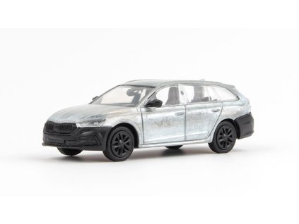 Škoda Octavia IV Combi 2020 Surová 1:43 - Abrex  Škoda Octavia 4 Combi 2020 - kovový model