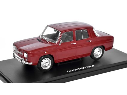 Dacia 1100 1968 1:24 - Hachette časopis Nezapomenutelné auta #25 s modelem  Dacia 1100 1968 - kovový model auta