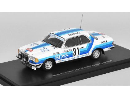 Mercedes 280 CE #31 Carlsson/C.Billstam Rallye Monte Carlo 1980 1:43 Neo Models  Mercedes-Benz 280 CE #31 - 1980 - kovový model auta