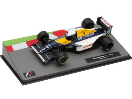 Williams FW15C 1993 Alain Prost 1:43 - Formula 1 Cars časopis s modelem  Williams FW-15C 1993 Alain Prost - kovový model auta