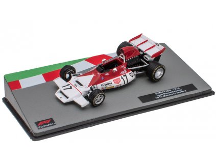 BRM P160B 1972 Monaco GP 1:43 - Formula 1 Cars časopis s modelem  BRM P 160 B 1972 Monaco Grand Prix Jean-Pierre Beltoise - kovový model auta