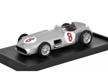 Mercedes W196 #8 GP Olanda 1955 J.M.Fangio - 1954 1:43 - Brumm  Mercedes W196 No.8 G.P. Olanda 1955 J.M.Fangio - kovový model auta
