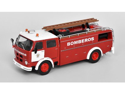 Pegaso 1091 Bomberos Barcelona 1963 - 1:43 Edicola časopis s modelem  Pegaso 1091 Hasiči Barcelona 1963 - kovový model auta