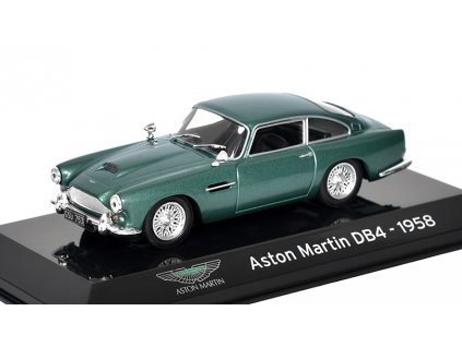 Aston Martin DB4 1958 1:43 - Altaya časopis s modelem  Aston Martin DB-4 1958 - kovový model auta