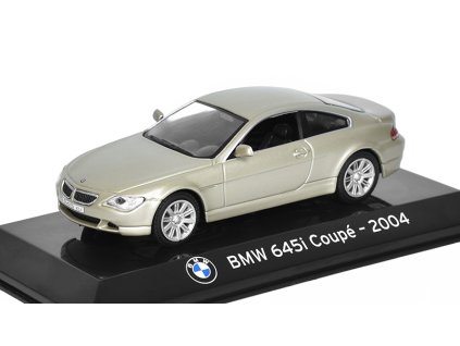 BMW 645i Coupe 2004 1:43 - Altaya časopis s modelem  BMW 645i Coupe 2004 - kovový model auta