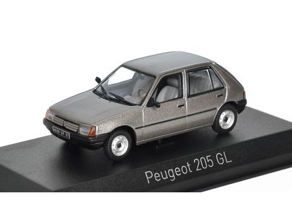 Peugeot 205 GL 1988 1:43 - NOREV  Peugeot 205 GL 1988 - kovový model auta