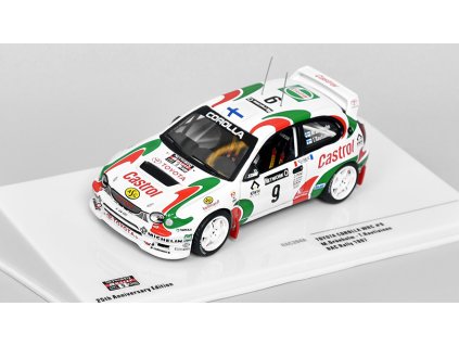 Toyota Corolla WRC #9 RAC Rally 1997 Gronholm/Rautiainen 1:43 - IXO Models  Toyota Corolla WRC No.9 RAC Rally 1997 - kovový model auta