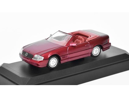 Mercedes SL cabriolet 1:43 Solido  Mercédes SL cabriolet  - kovový model auta