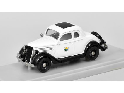 Ford Coupe 2 Doors 1935 Policie 1:43 - REXTOYS  Ford Coupe 2 Doors 1935 Police - kovový model auta