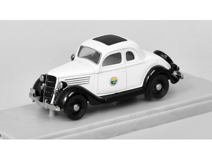 Ford Coupe 2 Doors 1935 Policie 1:43 - REXTOYS  Ford Coupe 2 Doors 1935 Police - kovový model auta
