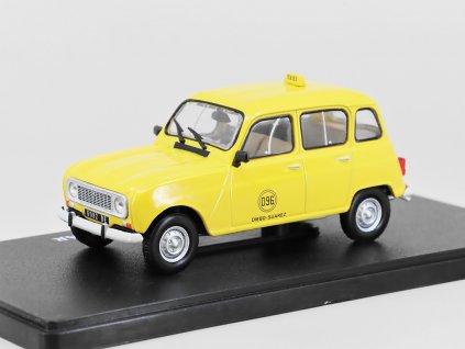 Renault 4 Taxi Madagascar 1983 1:43 - Hachette časopis s modelem  R4 Taxi Madagascar 1983 - kovový model