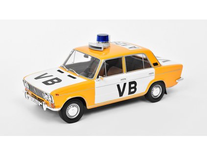Lada 1500 VAZ-2103 Veřejna Bezpečnost Městska správa SNB Praha 1:18 - Model Depo / CAL  Lada-1500 VAZ 2103 Veřejna Bezpečnost - kovová model auta