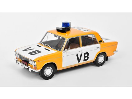 Lada 1500 VAZ-2103 Veřejna Bezpečnost Městska správa SNB Praha 1:18 - Model Depo / CAL  Lada-1500 VAZ 2103 Veřejna Bezpečnost - kovová model auta