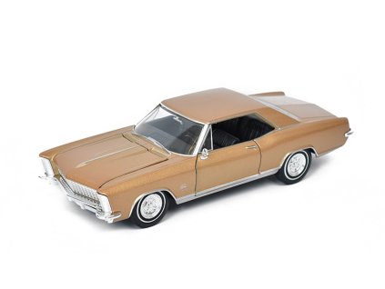 Buick Riviera Gran Sport 1965 1:24 - Welly  Buick Riviera Gran Sport 1965 - kovový model auta