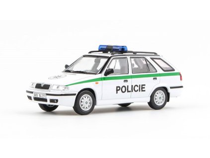 Škoda Felicia FL Combi 1998 Police 1:43 - Abrex  Škoda Felicia FL Combi 1998 Policie - kovový model auta