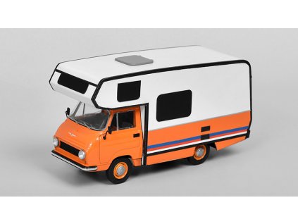 Škoda 1203 Karavan 1:43 - Ručně vyrobený model  Škoda 1203 Obytný vůz - kovový model auta