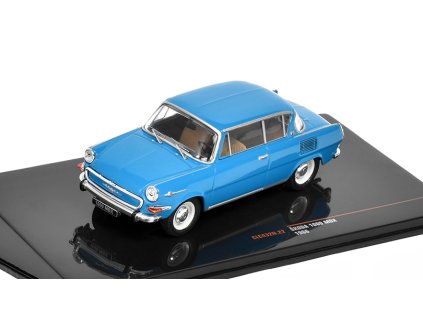Škoda 1000 MBX 1966 1:43 - IXO Models  Škoda 1000MBX - kovový model