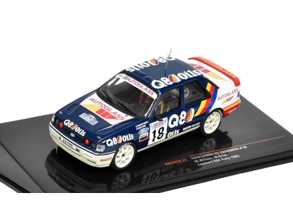 Ford Sierra RS Cosworth #18 Lombard RAC Rally 1991 Wilson/Grist 1:43 -IXO Models  Ford Sierra RS - kovový model