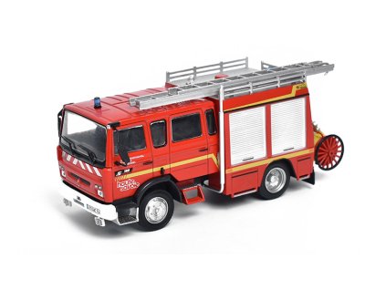Renault VI S180 Metz 1:43 časopis s modelem  Renault VI S-180 Metz Hasiči - kovový model auta