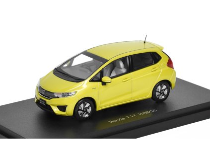 Honda Fit Hybrid 1:43 - Ebbro  Honda Fit Hybrid - kovový model auta