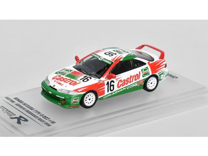 Honda Integra Type-R DC2 #16 Castrol Super N1 Endurance Race 1:64 - INNO Models  Honda Integra Type-R DC2 No.16 Castrol Super N1 Endurance Race 1996 - kovový model auta