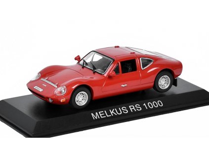 Melkus RS 1000 1:43 - Legendární Automobily minulé éry časopis s modelem #150  Melkus RS 1000 - kovový model auta