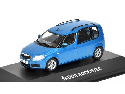 Škoda Roomster 2007 1:43 - Kaleidoskop slavných vozů časopis s modelem #48  Škoda Roomster 2007 - DeAgostini - kovový model auta