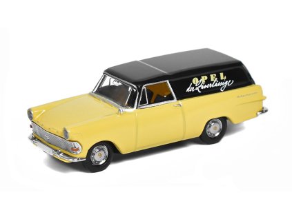 Opel P2 Box Wagon Der Zuverlässige 1:87 - Brekina  Opel P-2 Der Zuverlässige  - kovový model auta